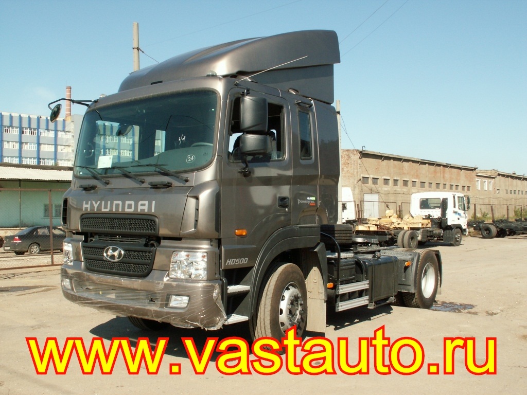 Седельный тягач HYUNDAI HD 500 EURO-4 на пневмоподвеске