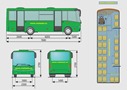 Габаритные размеры автобус БОГДАН А20111 EURO-4