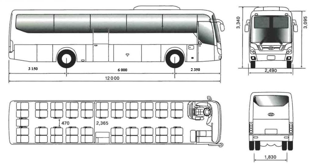 автобус хендай 
